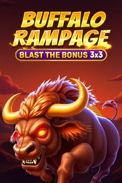 Glitch Spin Casino AT: Buffalo Rampage - Blast The Bonus 3x3